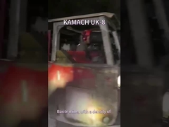 Caminhão de mineração subterrânea de 8 toneladas com motor de baixa emissão de escape