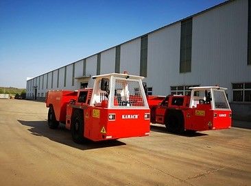Caminhão de mineração subterrânea de 8 toneladas com motor de baixa emissão de escape