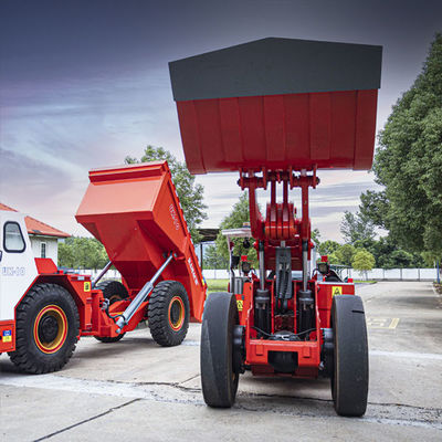 UK-10 caminhão de mineração subterrâneo compatível com capacidade de carga de 10 toneladas